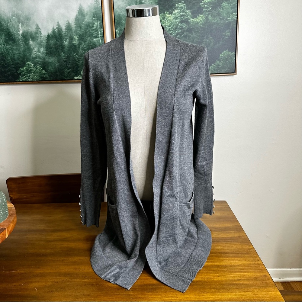 Verve Ami Grey Cardigan Small